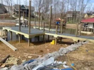 floating docks construction in Ten Mile TN